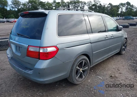 2006 Honda Odyssey Touring из США, поврежденный, VIN 5FNRL38846B026721